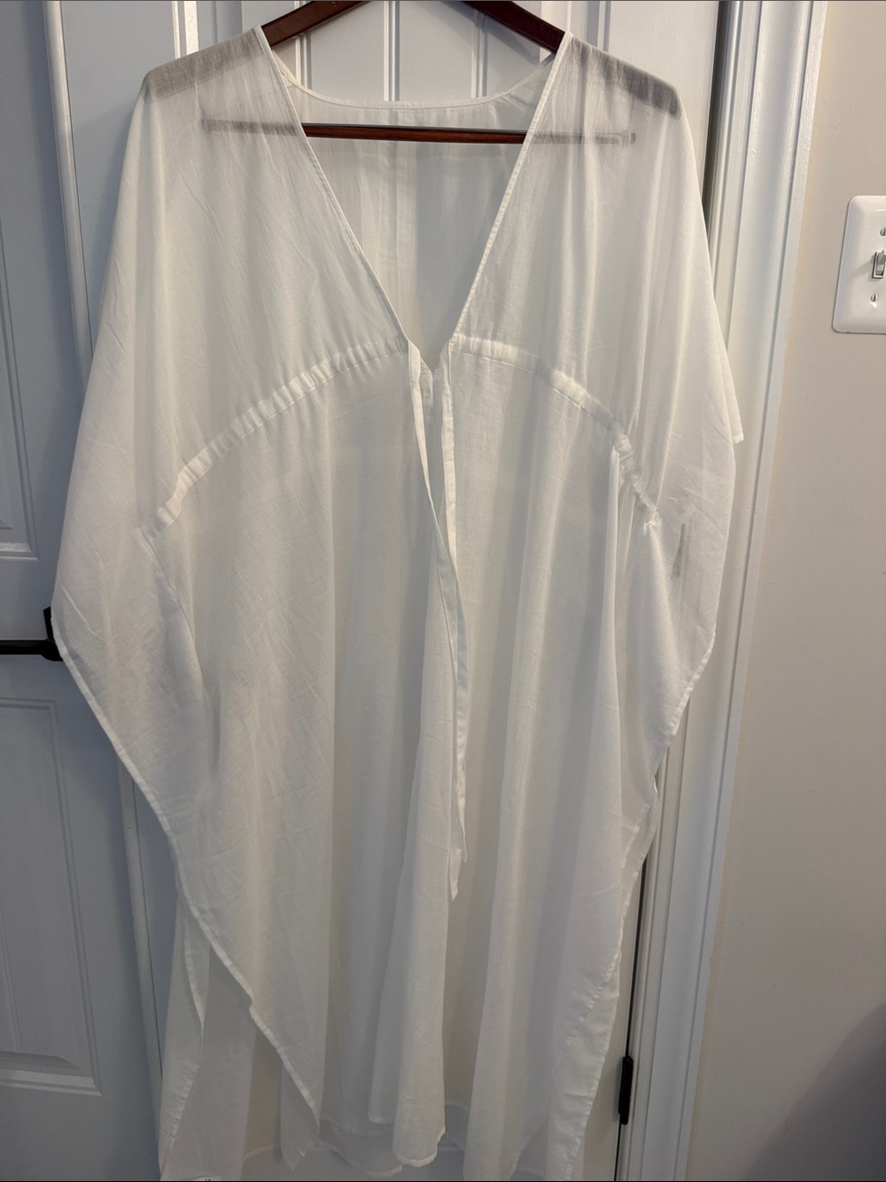 NWT Banana Republic Sheer V-Neck Cover-Up